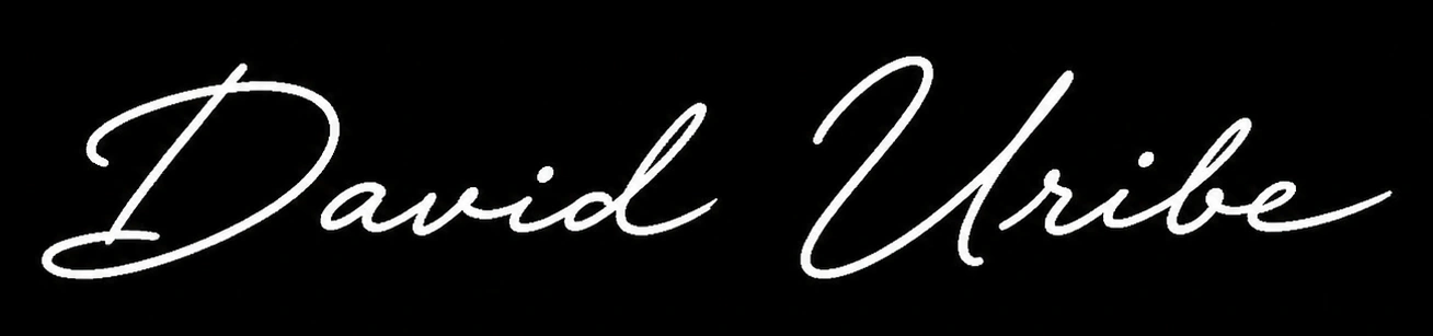 Firma de David Uribe